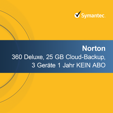 Norton 360 Deluxe, 25 GB zálohování v cloudu, 3 zařízení 1 rok BEZ PŘEDPLATNÉHO