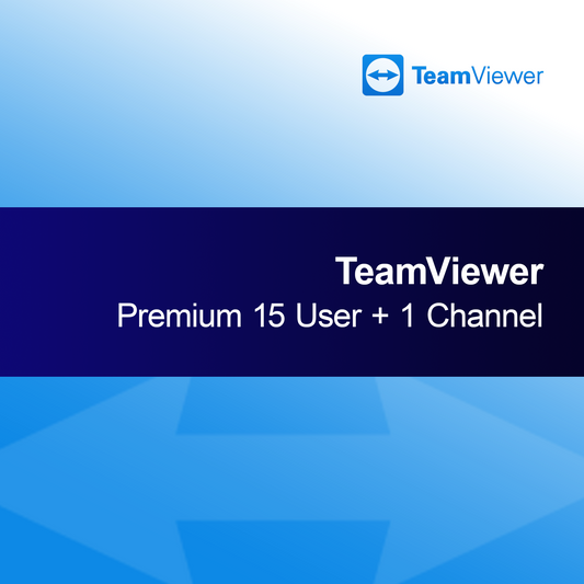 TeamViewer Premium 15 Bruker + 1 Kanal