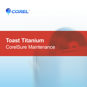 Toast Titanium CorelSure Manutenzione