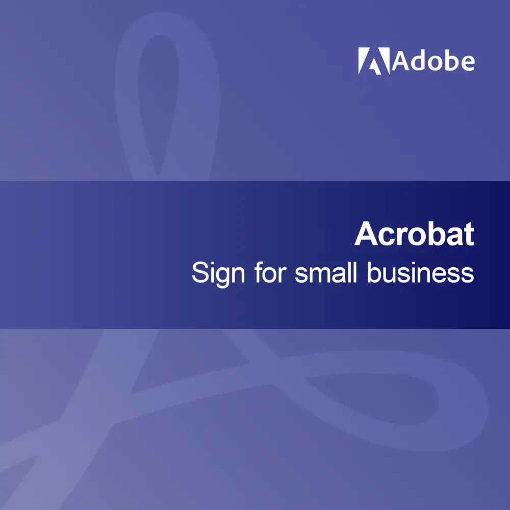 Acrobat Sign voor kleine bedrijven