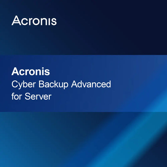 Acronis Kybernetická Ochrana Pokročilý Server