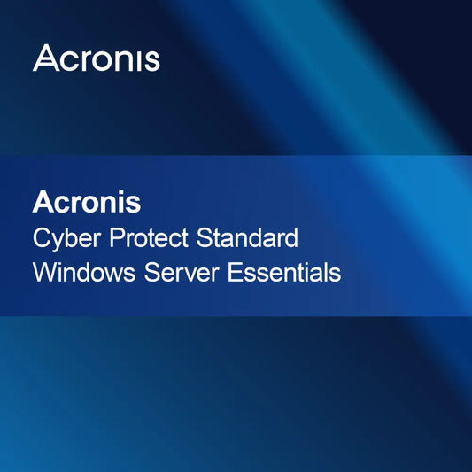 Acronis Protección Cibernética Estándar Windows Server Essentials