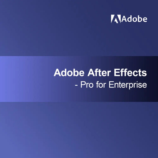 Adobe After Effects - Pro för företag