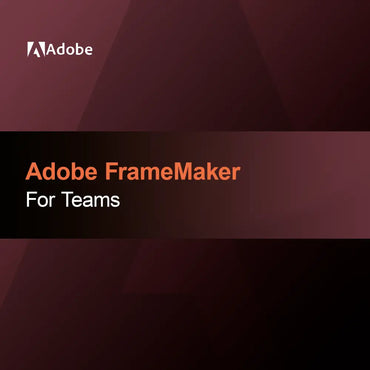 Adobe FrameMaker pro týmy