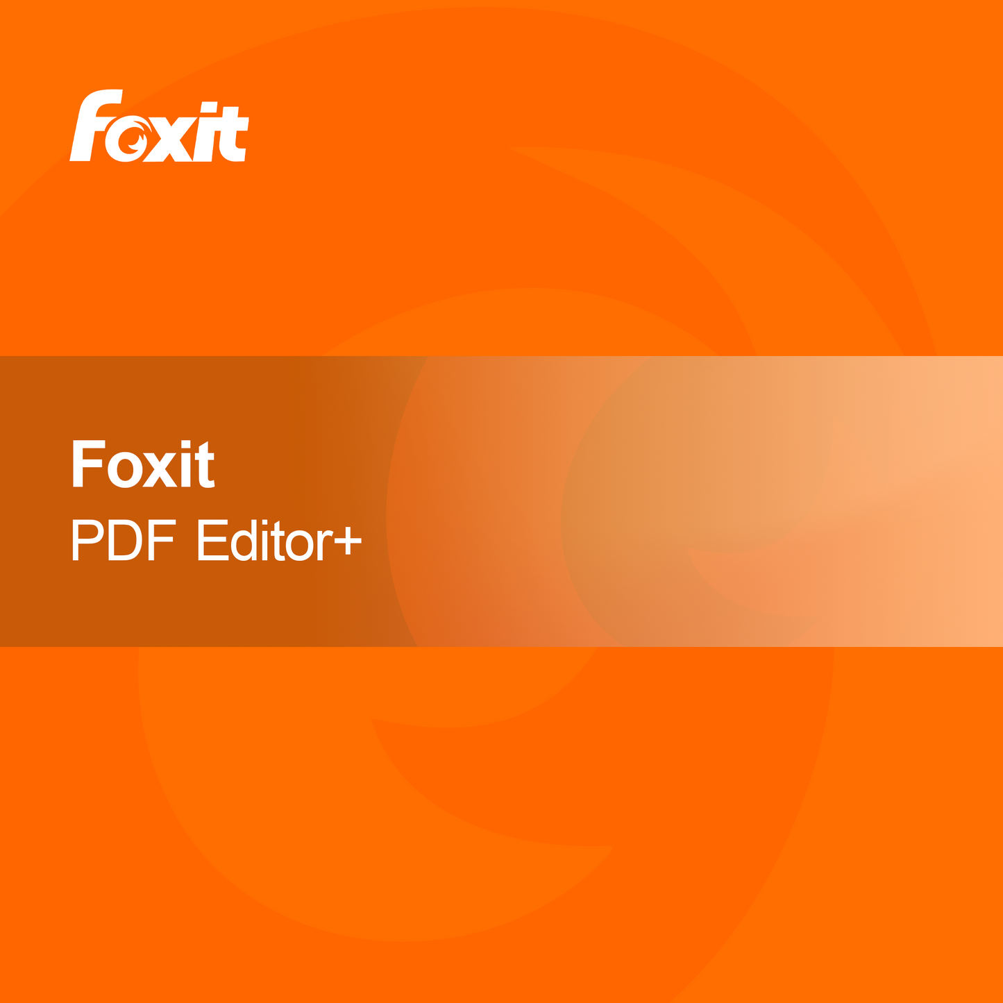 Foxit Editor PDF