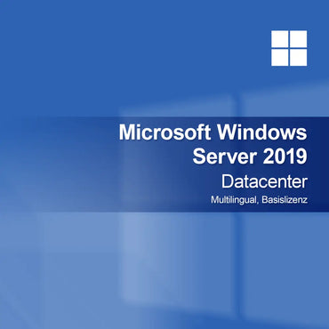 Microsoft Windows Server 2019 Datacenter, Multilingual, Base License