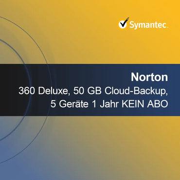 Norton 360 Deluxe, 50 GB cloudové zálohování, 5 zařízení 1 rok BEZ PŘEDPLATNÉHO