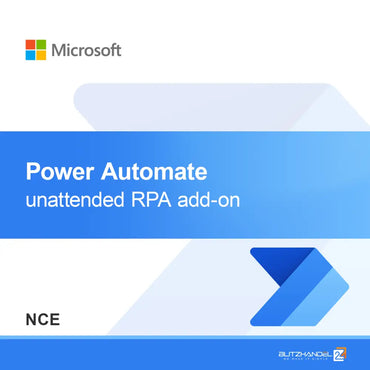 Add-on RPA tanpa pengawasan Power Automate (NCE)