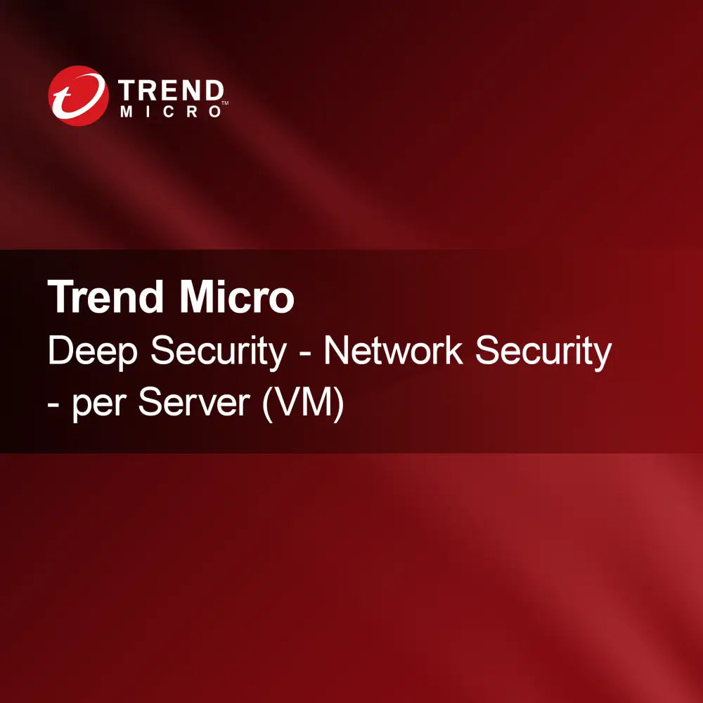 Trend Micro Deep Security - Nettverkssikkerhet - per server (VM)