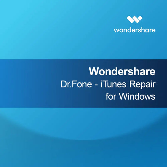 Wondershare Dr.Fone - iTunes Reparation til Windows