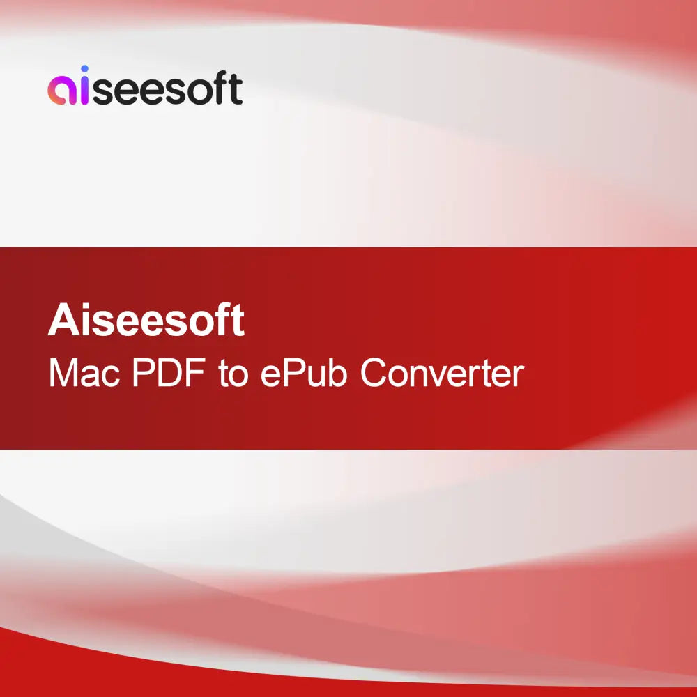 Aiseesoft Mac PDF to ePub Converter