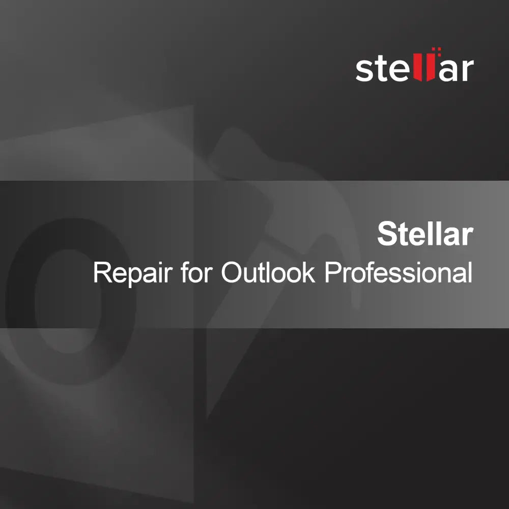 Stellar Oprava pro Outlook Profesionální