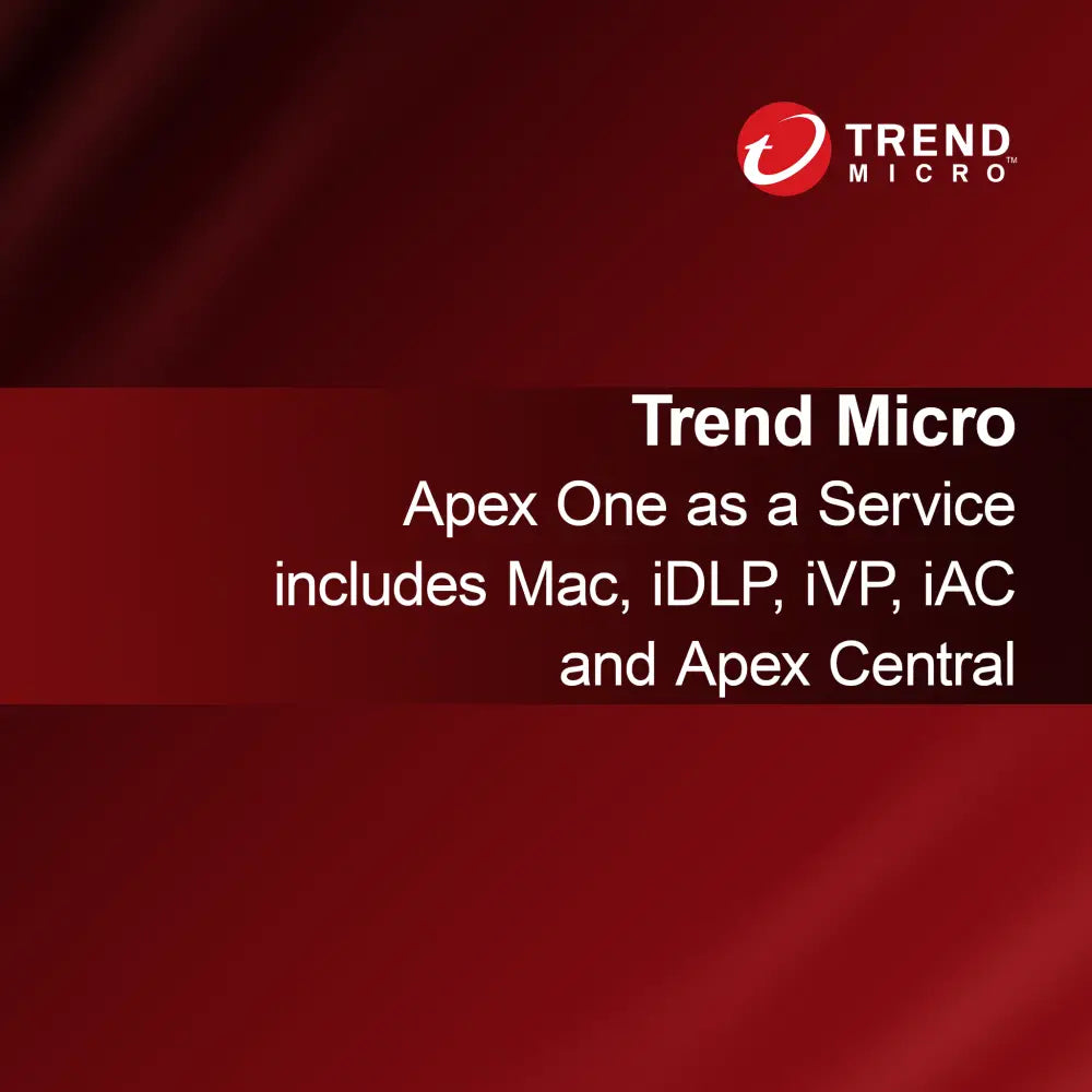 Trend Micro Apex One as a Service includes Mac iDLP iVP iAC and Apex Central