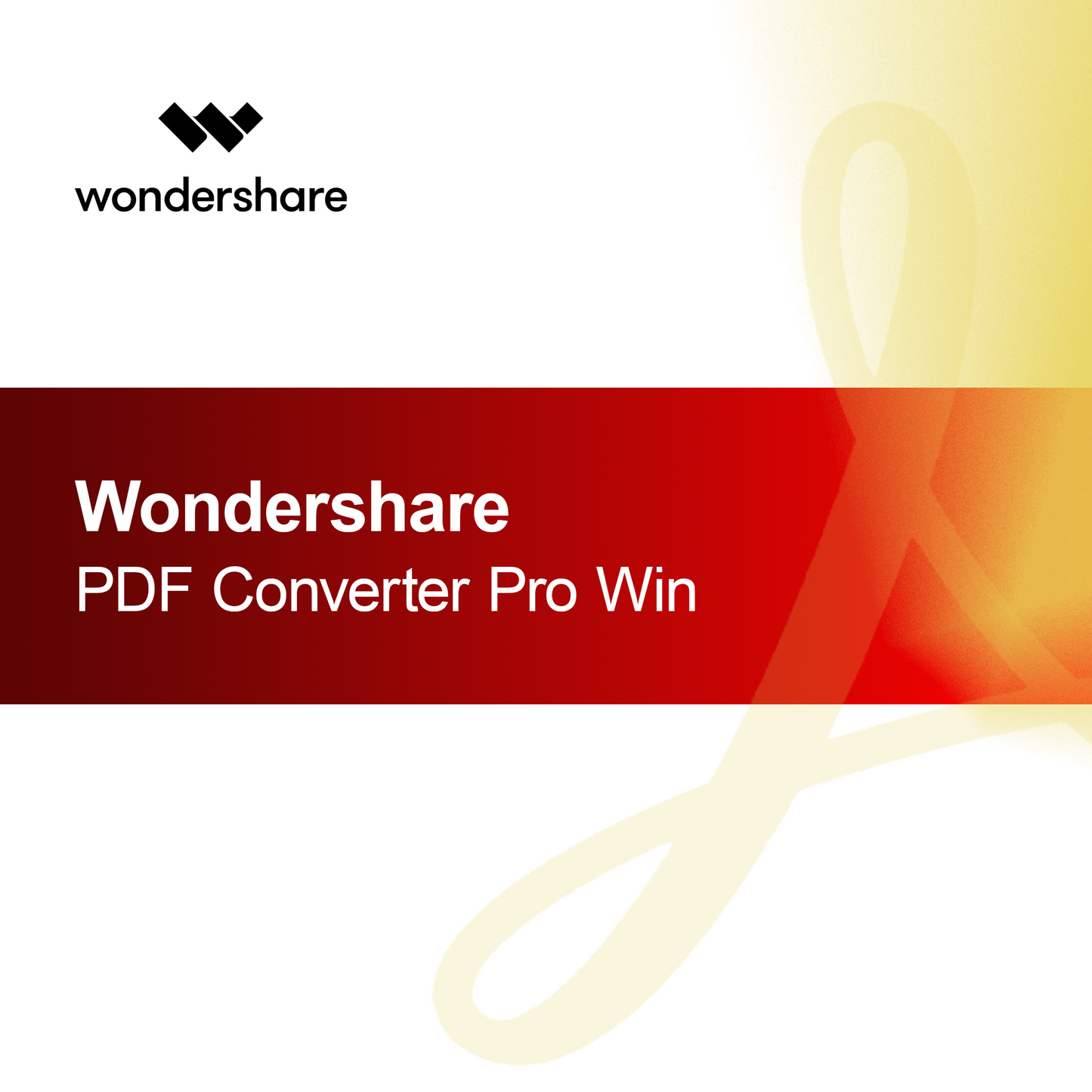 Wondershare PDF Pretvornik Pro Win